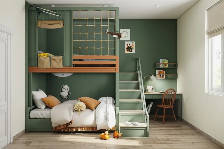 12 Space-Saving Kid Bedroom Ideas