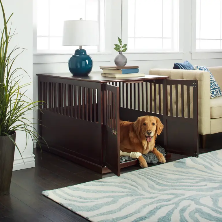 Should a Dog Crate be Placed in the Bedroom or Living Room?