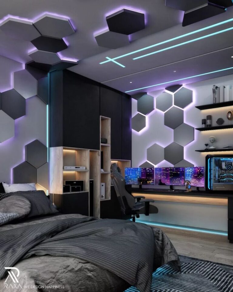 20 Inspiring Ideas to Design a Dream Gamer Bedroom - StoryNorth